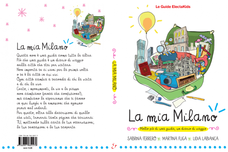 La mia Milano: la guida turistica per bambini colorata e personalizzabile!