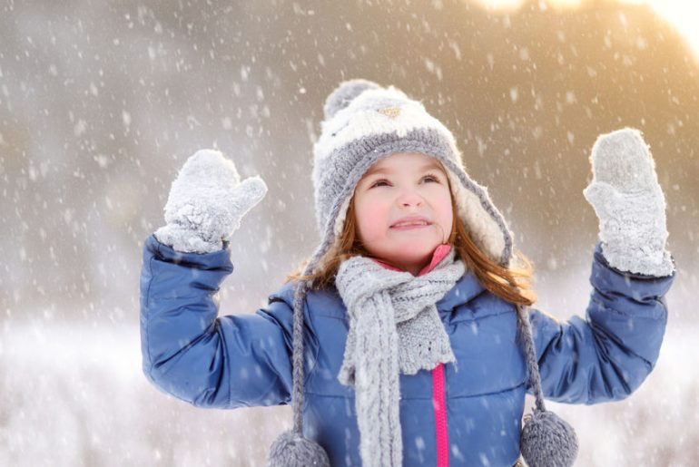 Passeggiate all’aperto: come proteggere i bambini dal freddo? Bambini inverno moda