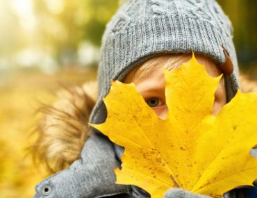 lavoretti con foglie bambini autunno