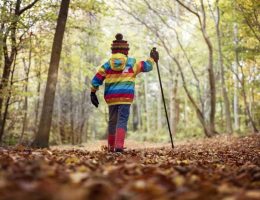 Trekking autunno con bambini