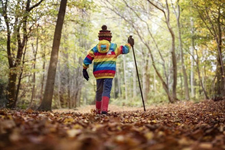 Trekking autunno con bambini