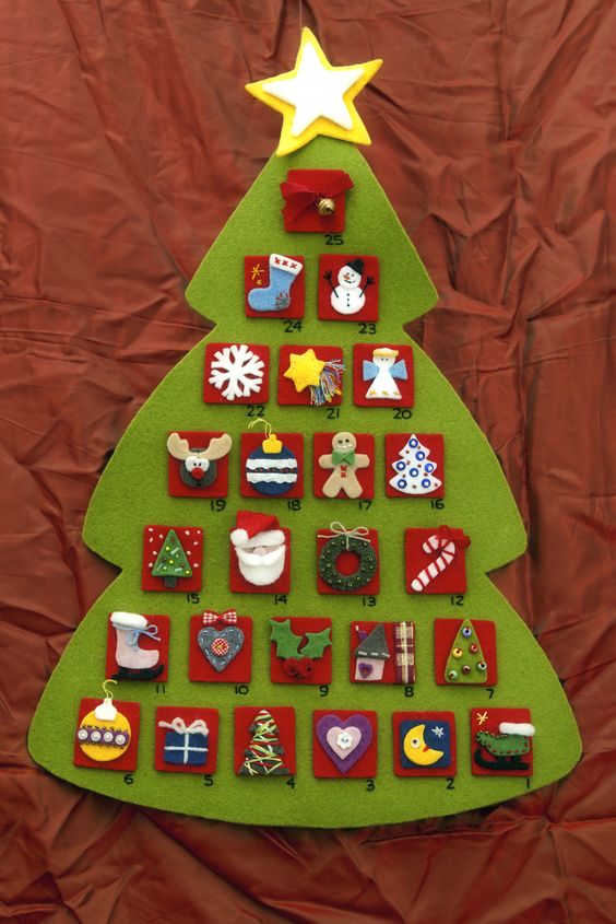 Lavoretti Di Natale Scuola Primaria Pinterest.10 Idee Diy Per Calendario Dell Avvento