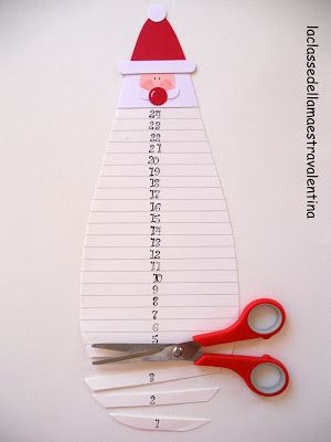 babbo natale calendario avvento