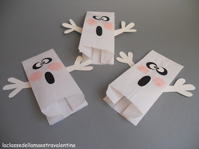 lavoretti halloween fantasmini