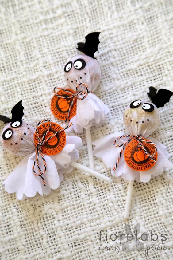 lavoretti halloween lecca lecca