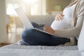 donna incinta spesa online