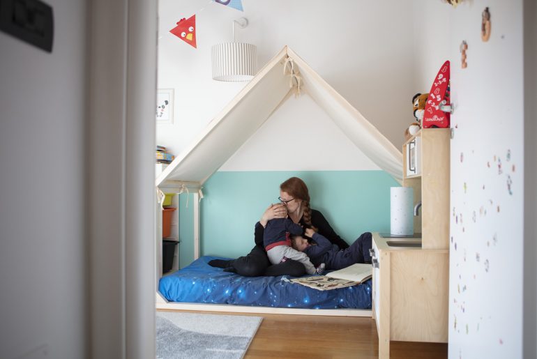 ‘ettomio: il lettino montessoriano a casetta adorato dai bambini
