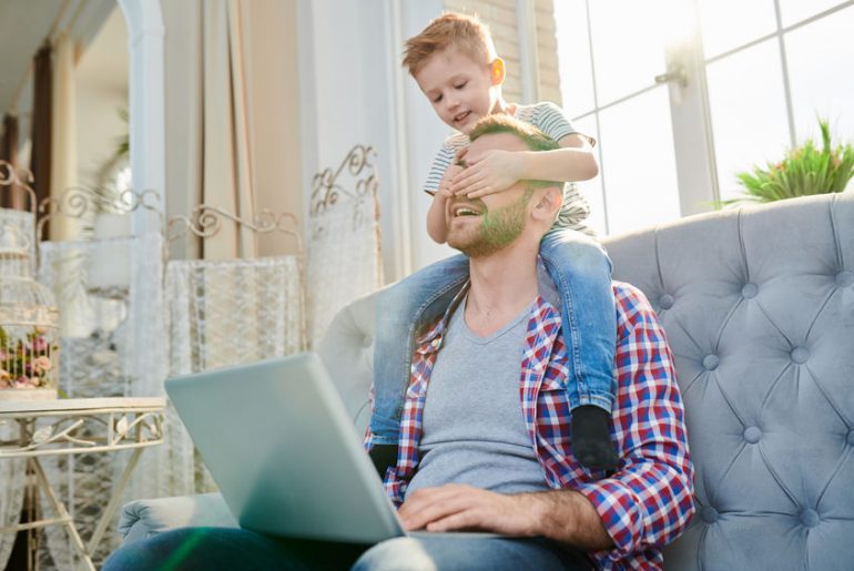 smart working lavoro a casa con figli consigli