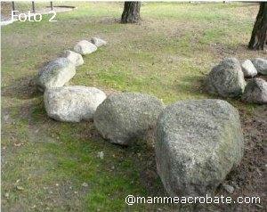 gSpazi naturali di gioco nel giardino della scuola