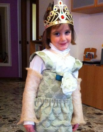 Costume di Carnevale fai da te: vestito da principessa - Mammeacrobate
